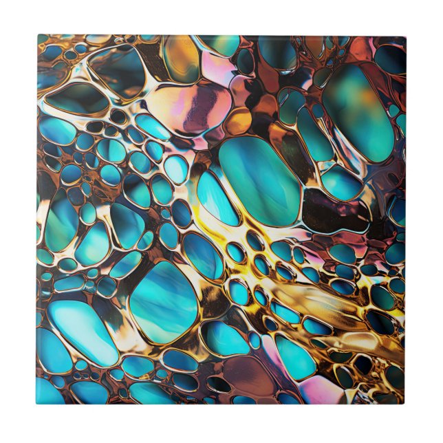 Anodized Metal Art Tile (Front)