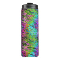 anodized rainbow titanium circuit :
