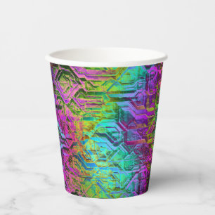 anodized titanium : paper cups