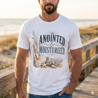 Anointed & Moisturized – Inspirational Christian  T-Shirt