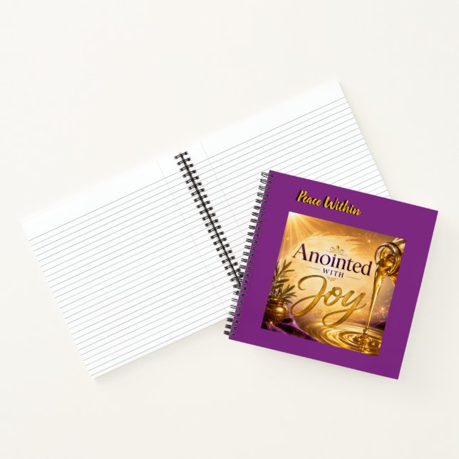 Anointed With Joy Notebook (Inside)