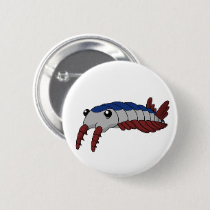 Anomalocaris- Prehistoric Animal 2 Inch Round Button