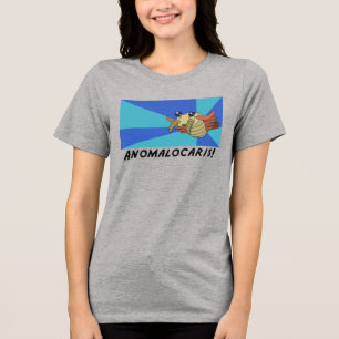 Anomalocaris! Prehistoric Animal Tri-Blend Shirt
