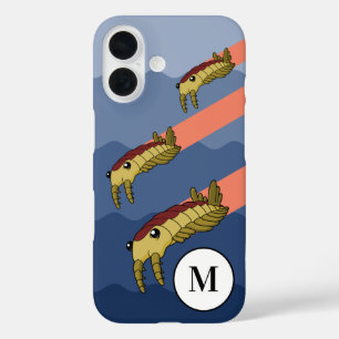 Anomalocaris Swarm- Personalized Prehistoric iPhone 16 Case