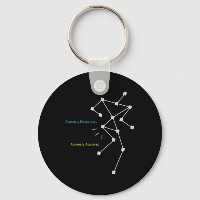 Anomaly Detected Sls Ghost Hunting - Funny Paranor Keychain (Front)