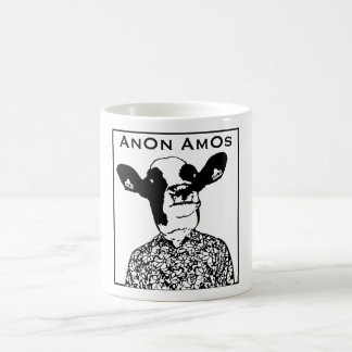 AnOn AmOs - Designer Cow Coffee Mug