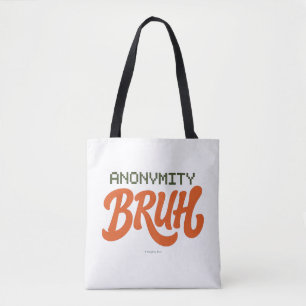 Anonymat Bruh Logo - Sac fourre-tout