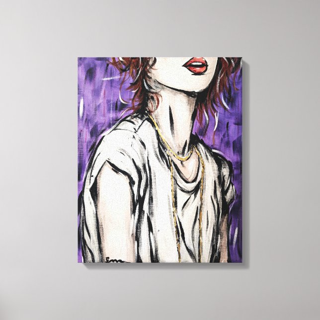 Anonymity 1 canvas print (Front)