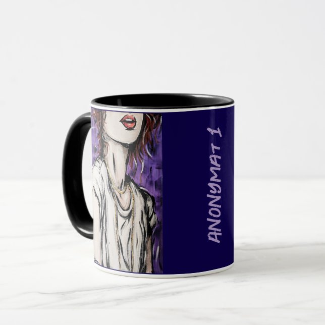 Anonymity 1 mug (Front Left)