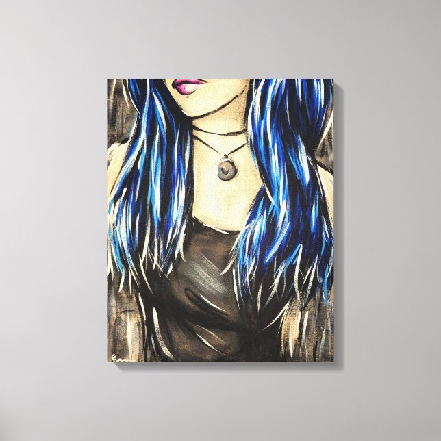 Anonymity 4 canvas print (Front)