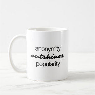 Anonymity Mug