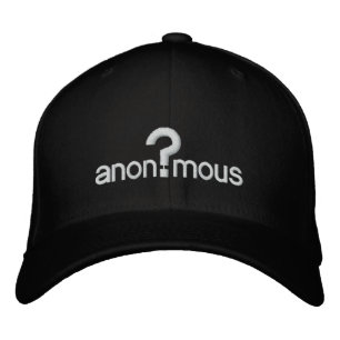 Anonymous Embroidered Hat