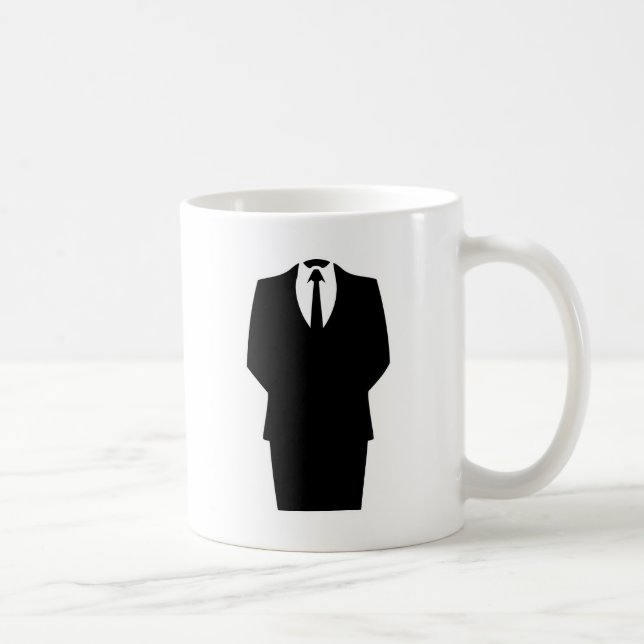 anonymous icon internet 4chan SA Coffee Mug (Right)