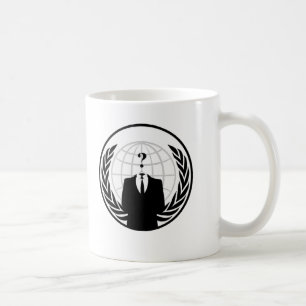 Anonymous International Logo Coffee Mug