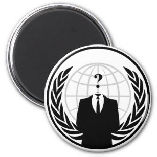 Anonymous International Logo Magnet