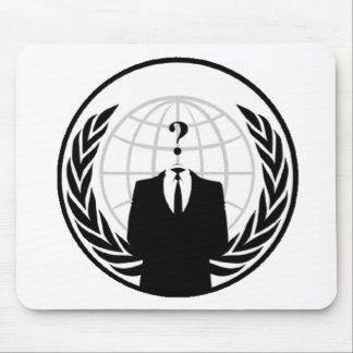 Anonymous International Logo Mouse Pad