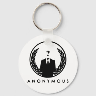 Anonymous Logo Keychain