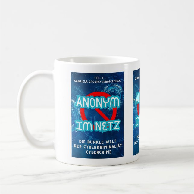Anonymous on the Net Coffee Mug (Left)