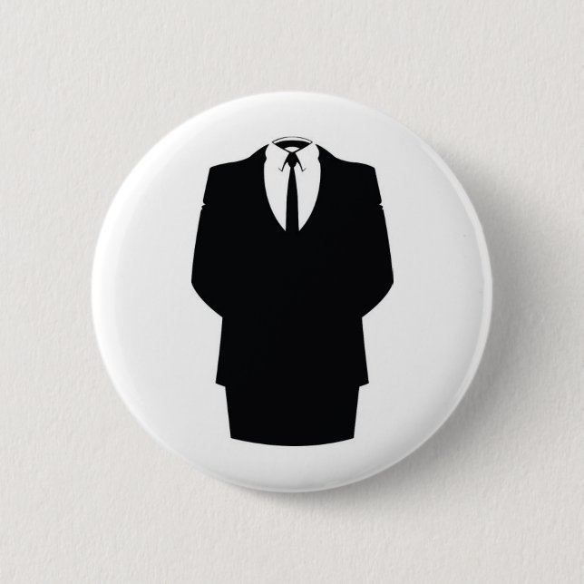 #anonymous ops 2 inch round button (Front)