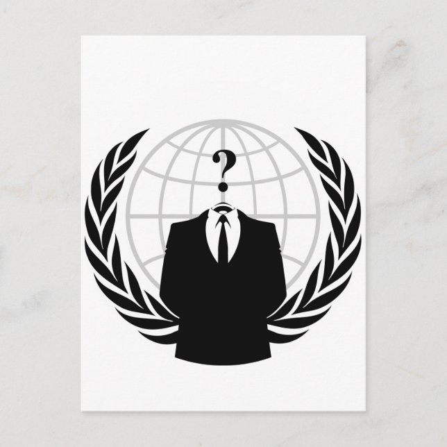 Anonymous Patriotism Postcard (Front)