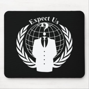 Anonymous seal mouse pad