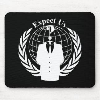Anonymous seal mouse pad