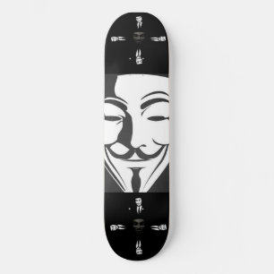 Anonymous Skateboard (Customizable)