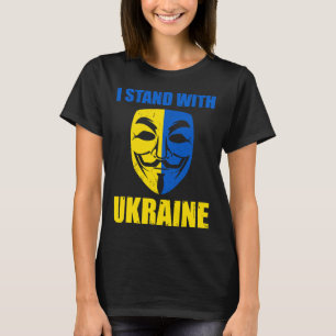 Anonymous Ukrainian Lover I Stand With Ukraine Sup T-Shirt