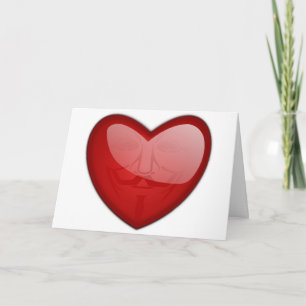 Anonymous Valentine Holiday Card