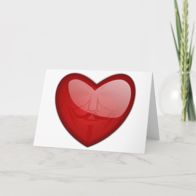 Anonymous Valentine Holiday Card (Front)
