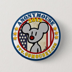 Anonymouse 2012 2 inch round button