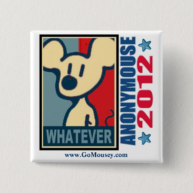 Anonymouse 2012 Button (Front)