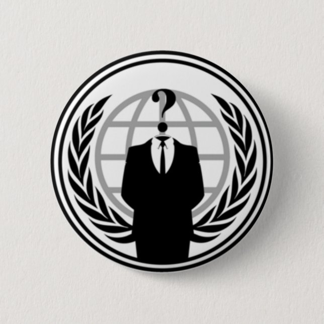 Anonywear Badge 2 Inch Round Button (Front)