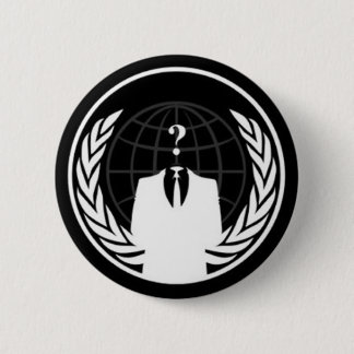 Anonywear Black Badge 2 Inch Round Button