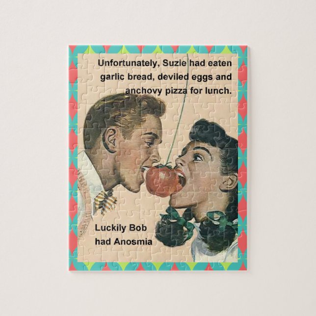 Anosmia - losing your sense of smell jigsaw puzzle (Vertical)