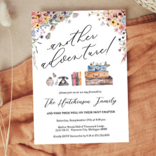 Another Adventure Going Away Party Invitation