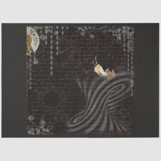 Another Alice in Wonderland Series Design 50 Tissue Paper (Front)