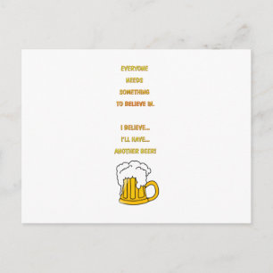 Another beer postcard