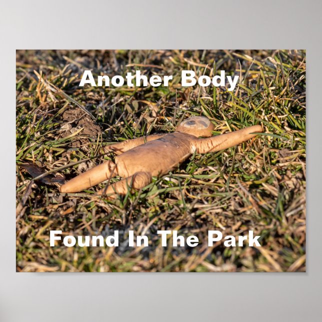 Another body Found in the Park Poster (Front)