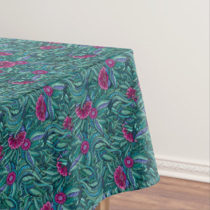 Another Bold Contemporary Floral Tablecloth