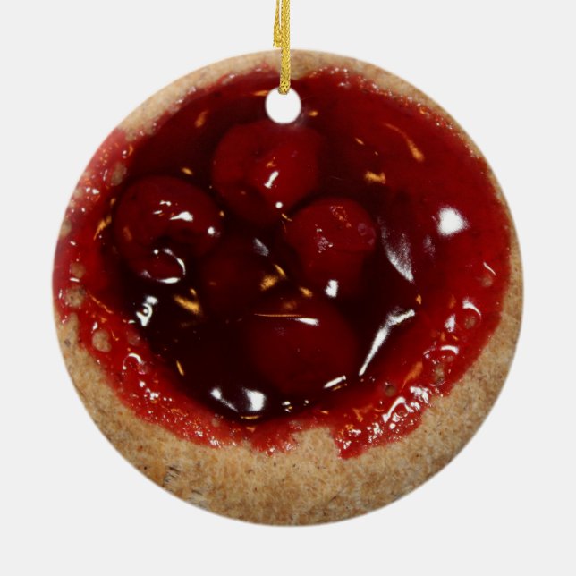 Another Cherry Kolache ornament (Back)