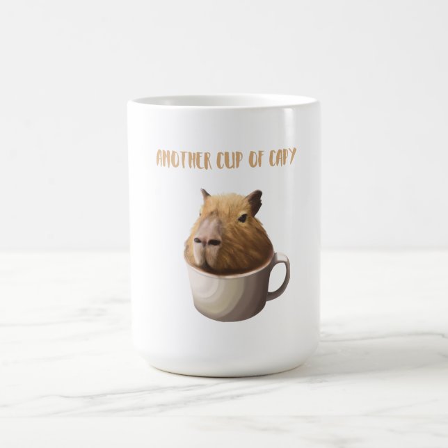 Another Cup of Capy with Cute Capybara (Center)