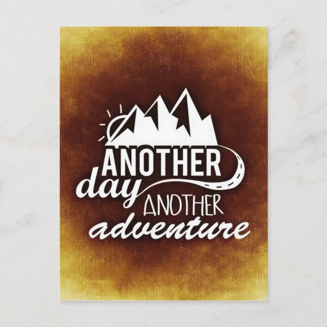 Another Day Another Adventure Postcard (Front)