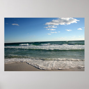 Another Day at the Beach Poster, S Cyr Poster