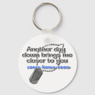 Another Day Down Keychain