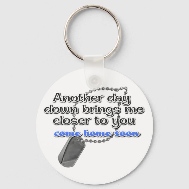 Another Day Down Keychain (Front)