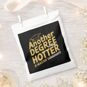 Another Degree Hotter Master's Degree Graduation Favour Bag