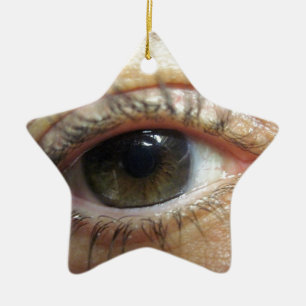 Another Eye Ceramic Ornament