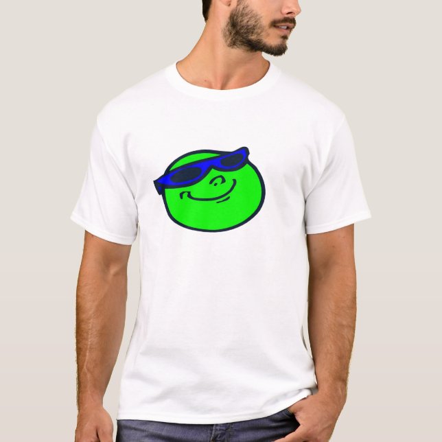 Another Face Green with Joy T-Shirt (Front)