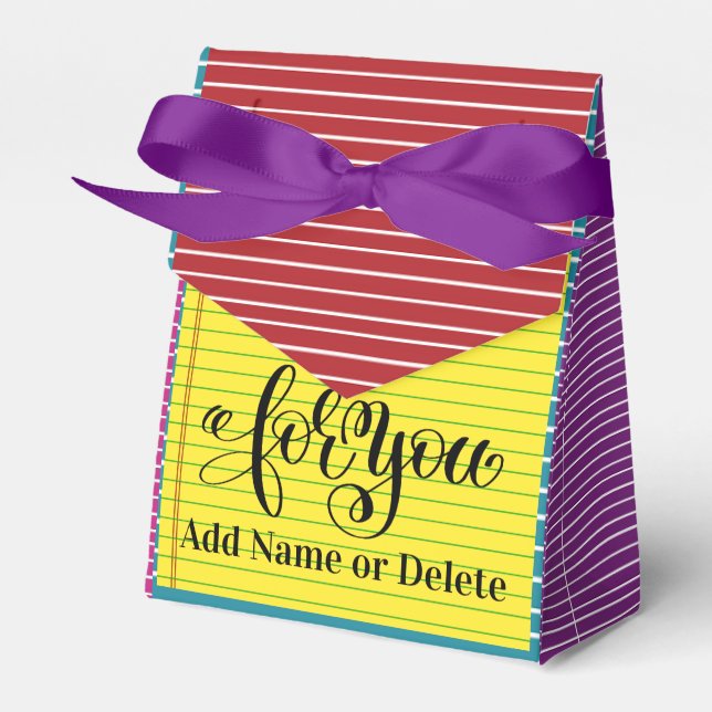 Another For You - See Back - Favour Box (Front Side)